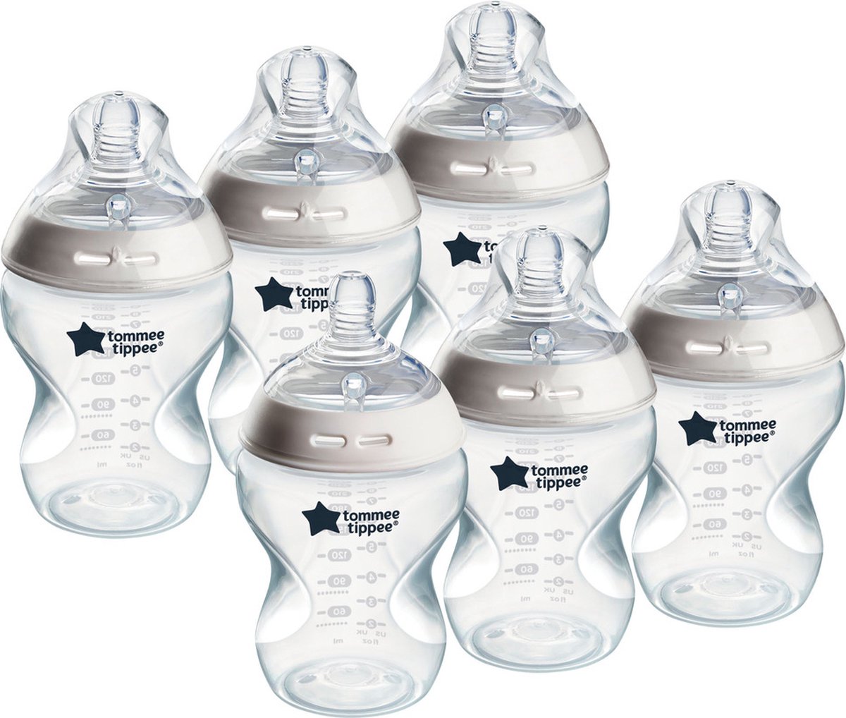 Nappflaskor 260 ml, 6-pack