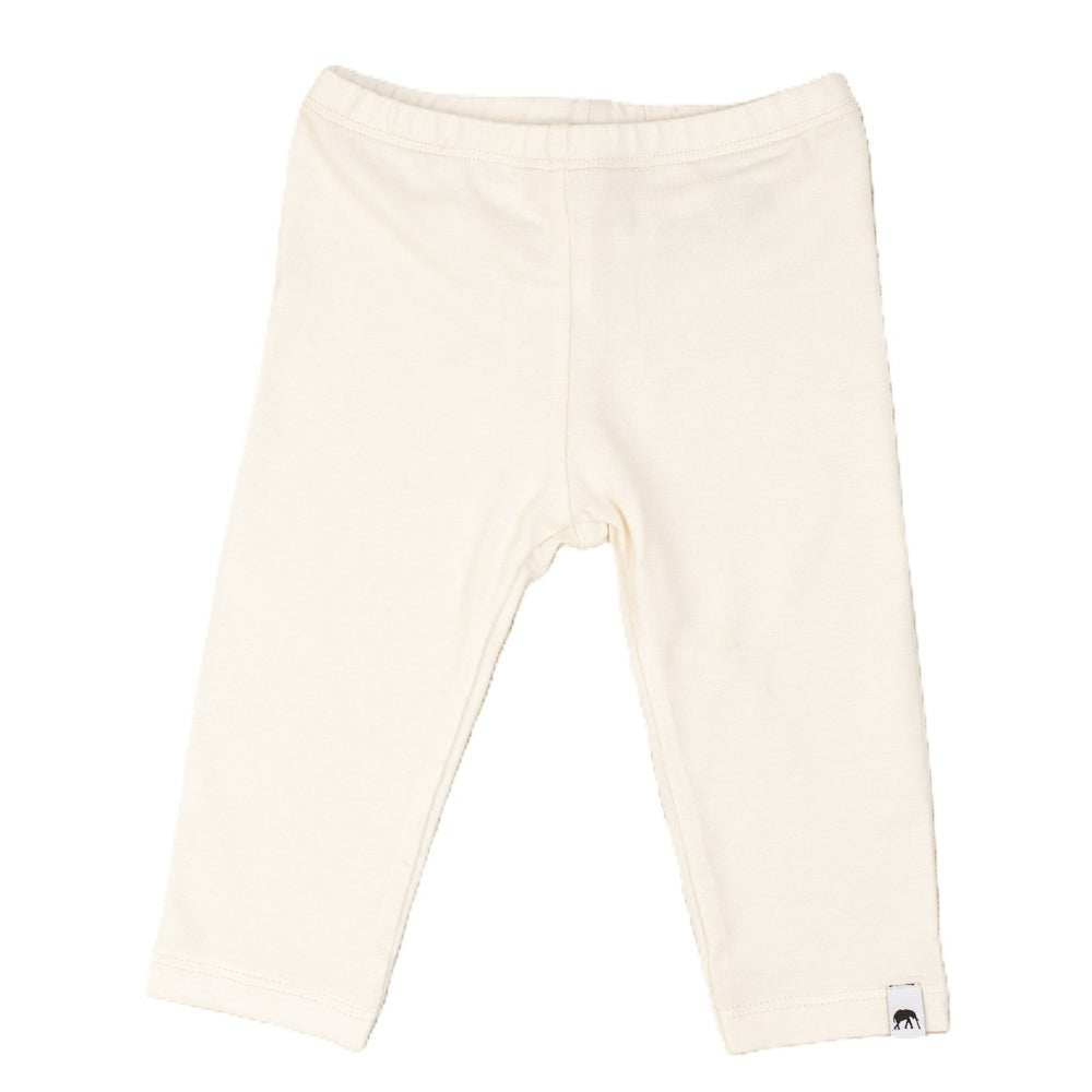 Premium Bamboo Baby Pajama Set: T-Shirt & Leggings CREAM