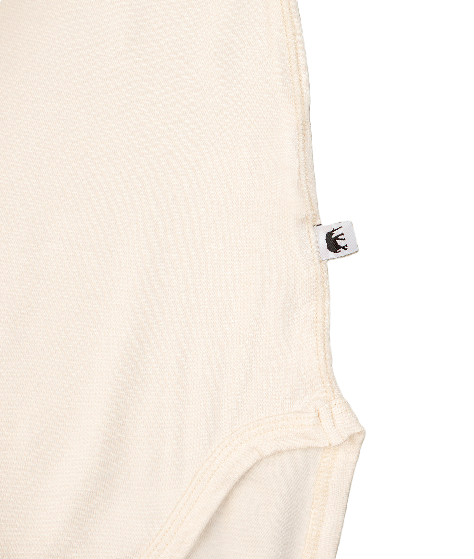 Bamboo Baby Long Sleeve Body - CREAM