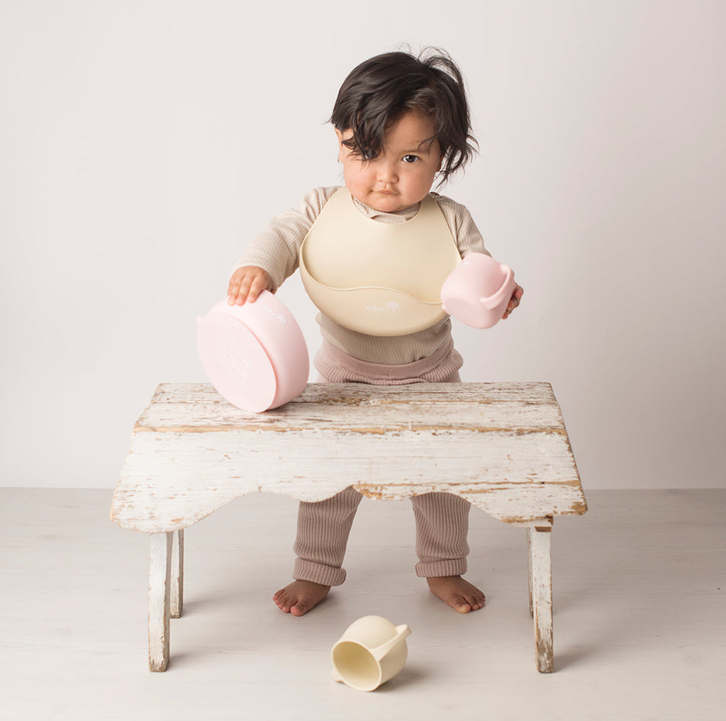 Silicone Bib - Sand