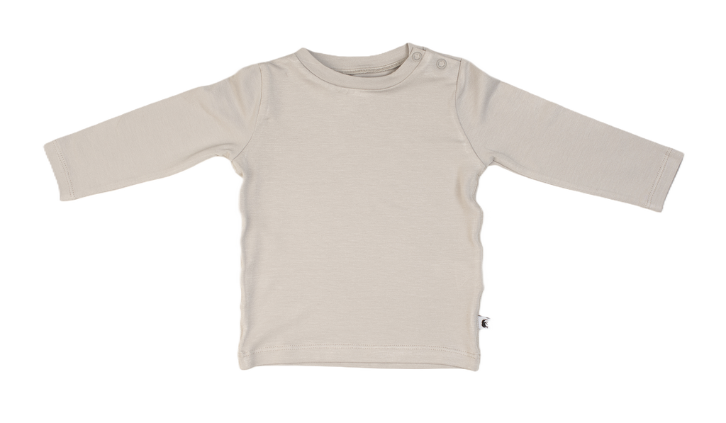 Bamboo Baby Long Sleeve T-Shirt - GREY