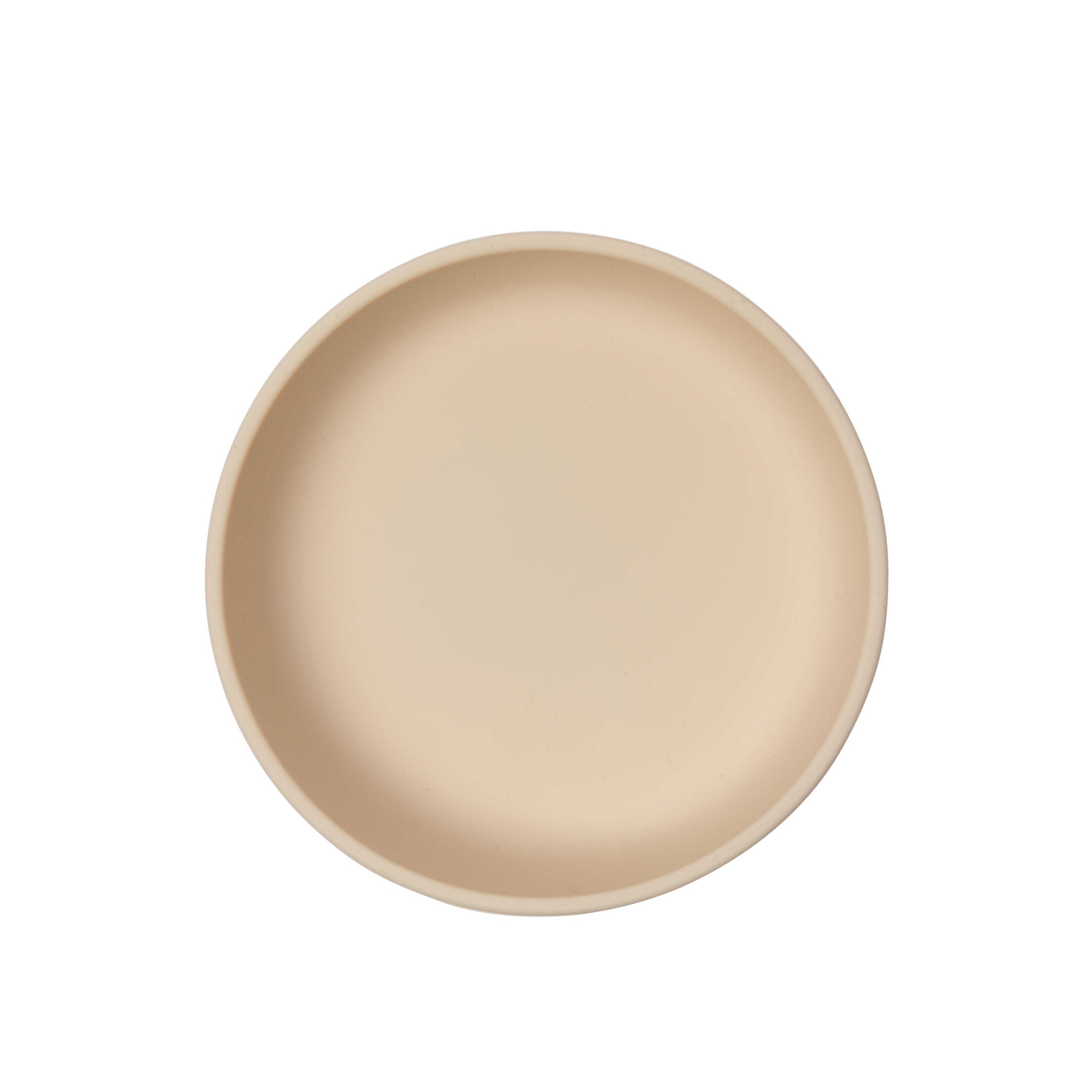 Silicone Baby Plate Bowl - Sand