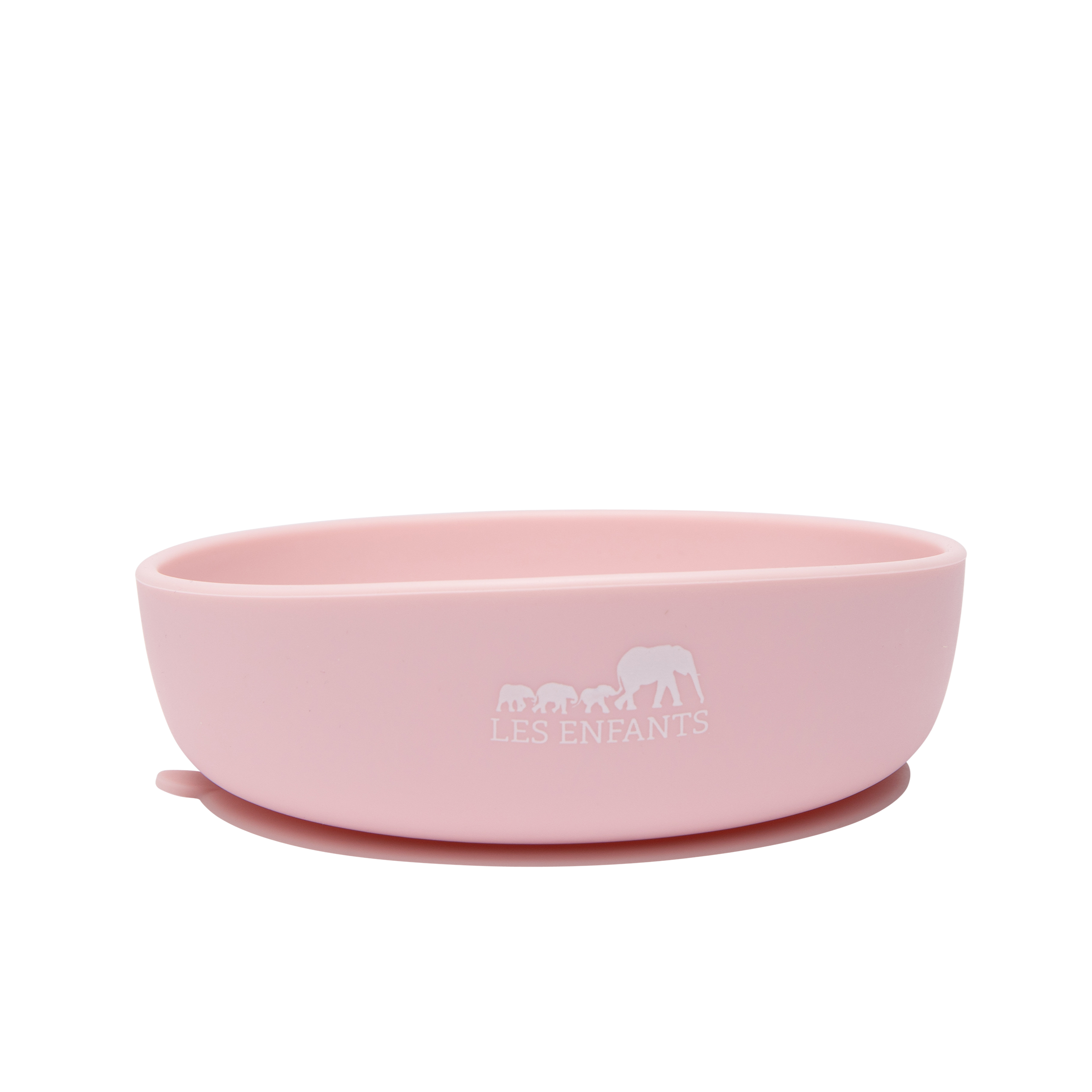 Silicone Baby Plate Bowl - Rose