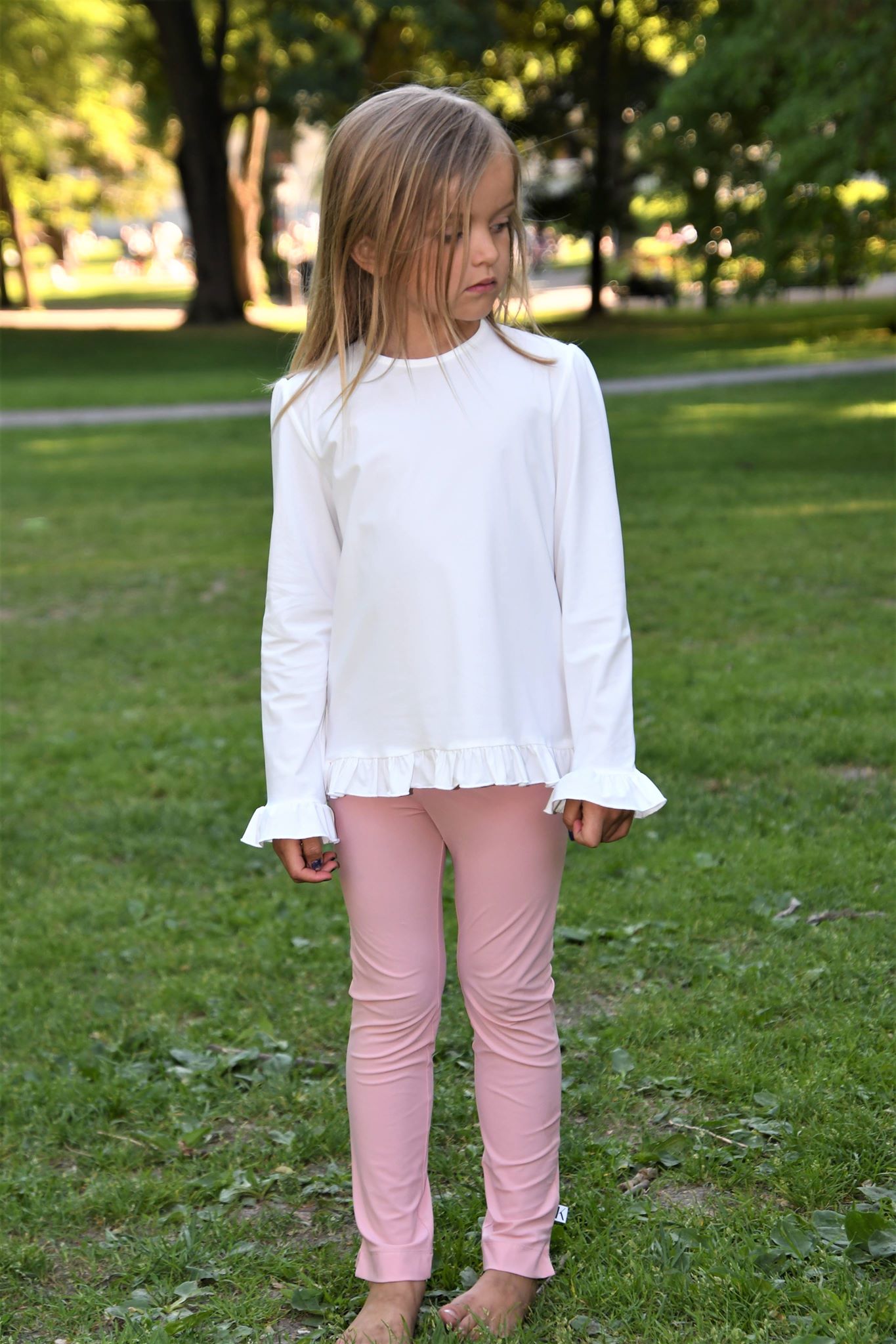 Peach UV Legging Pink