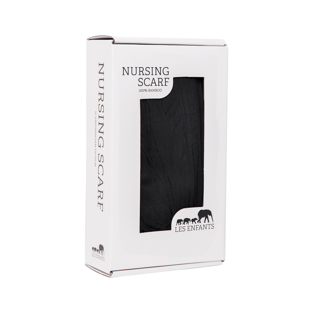 Nursing Scarf/Poncho - Black