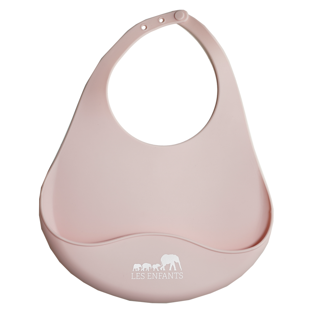 Silicone Bib - Rose
