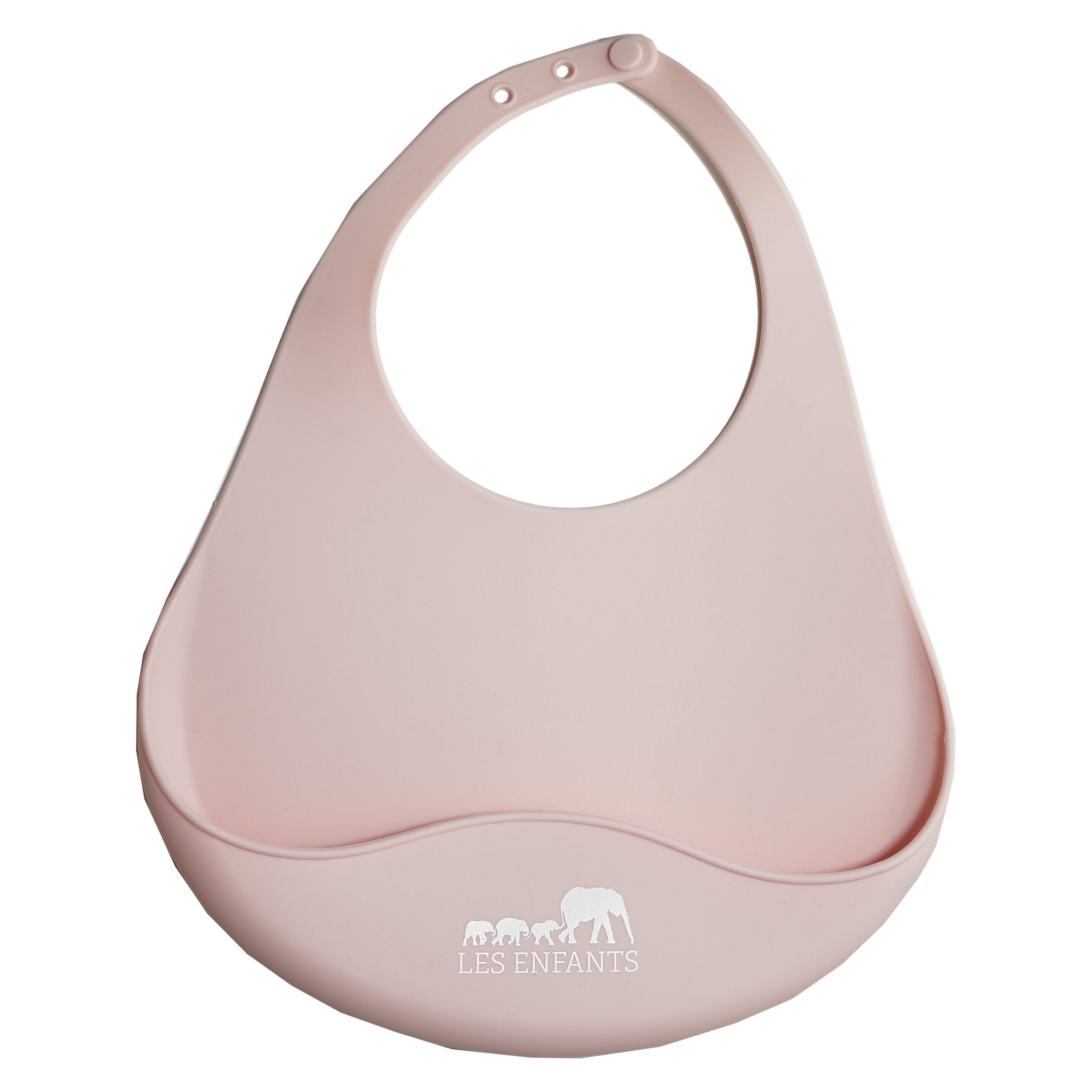 Silicone Bib - Rose
