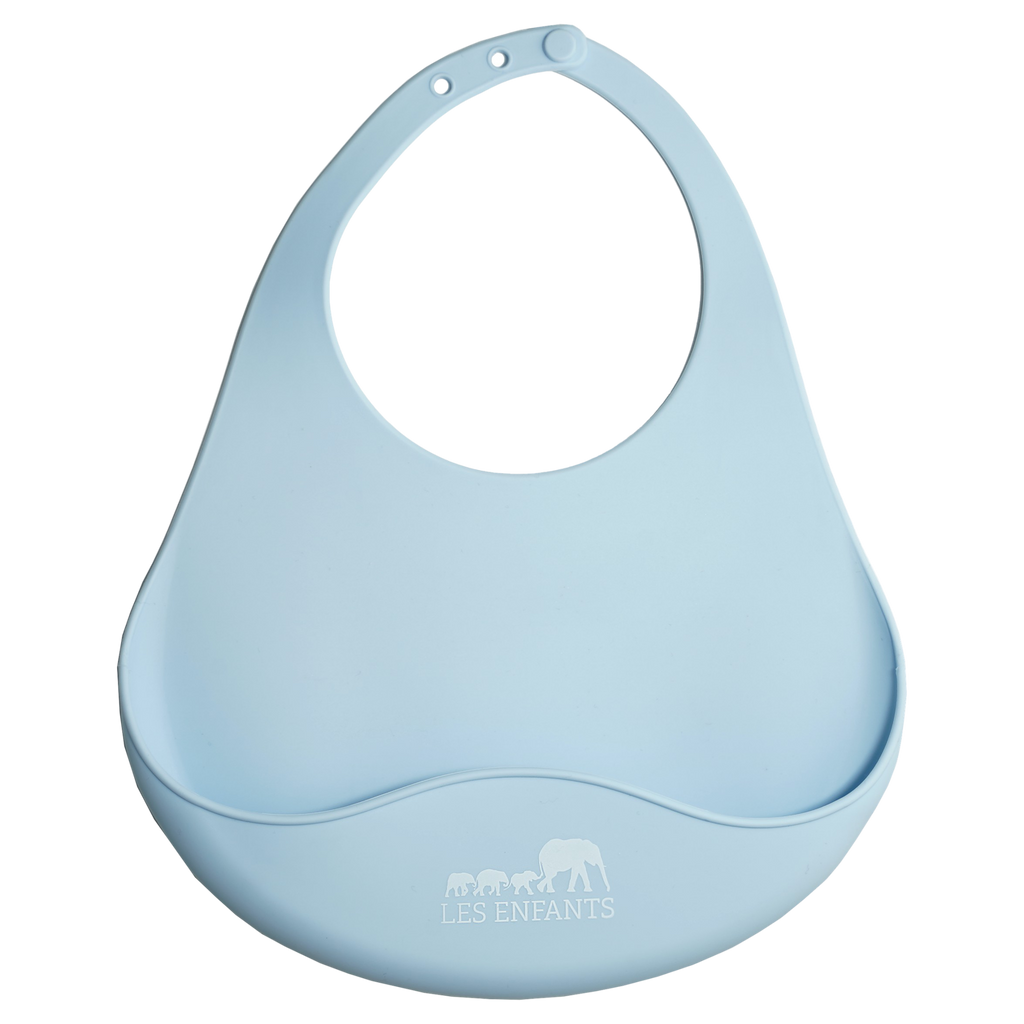 Silicone Bib - Blue