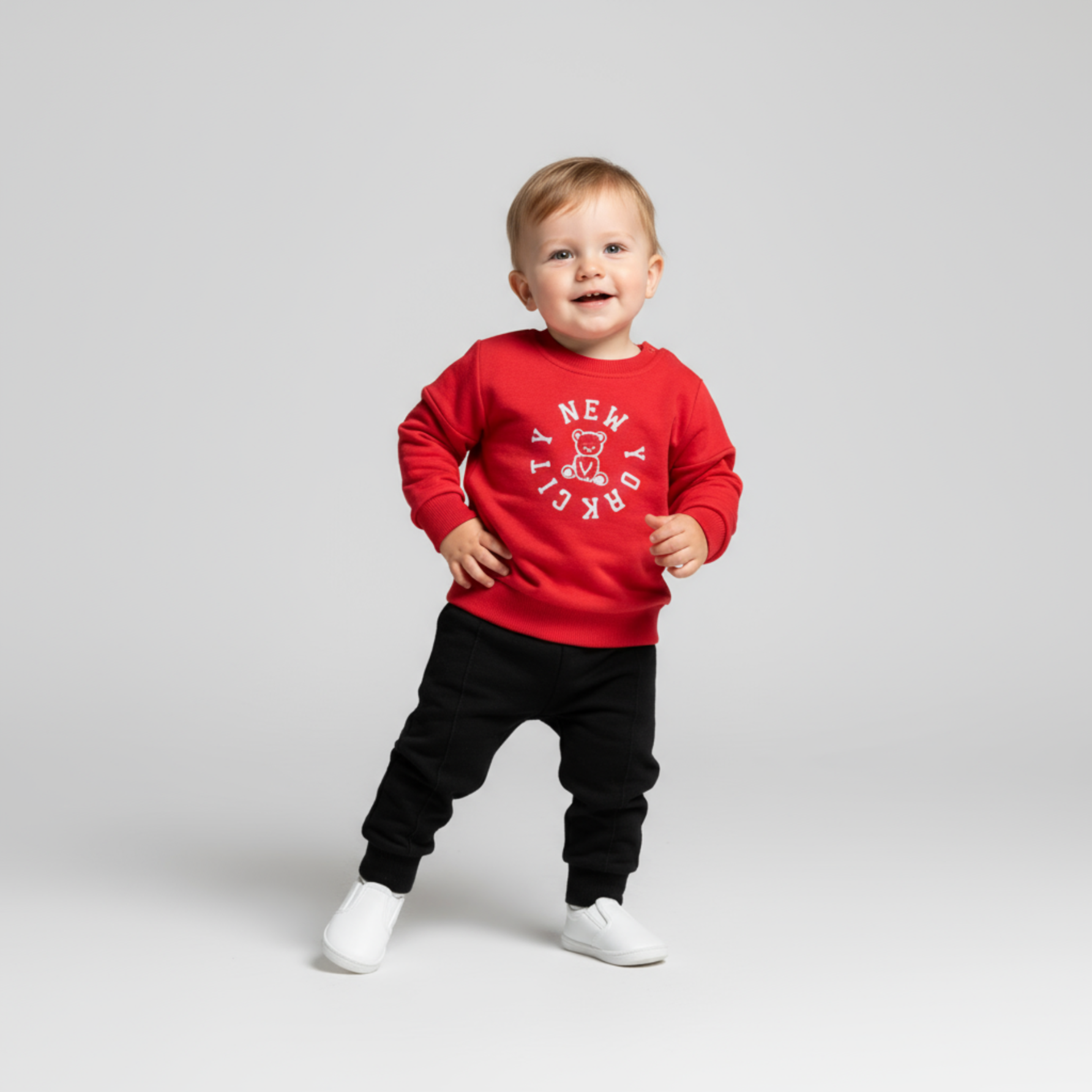NY Baby Cotton Joggers Set