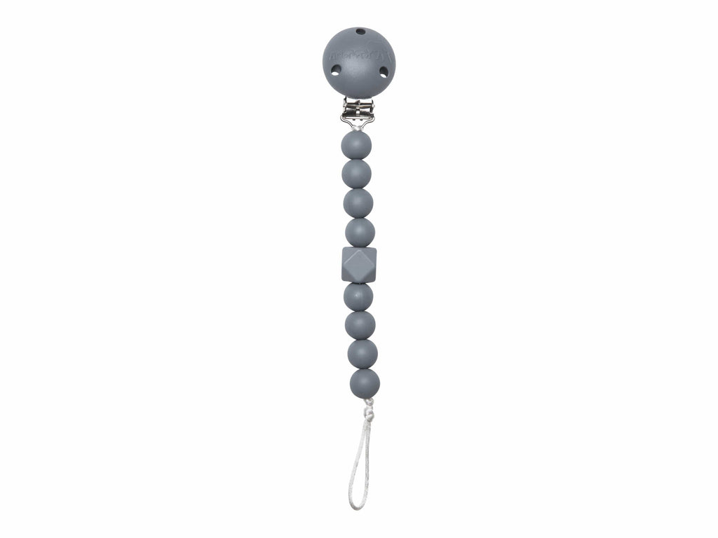 Chewy Pacifier Clip - Grey